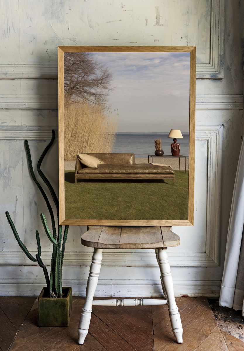 Lakeside Lounge Photography Print. — room view 1