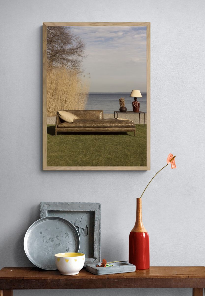 Lakeside Lounge Photography Print. — room view 3