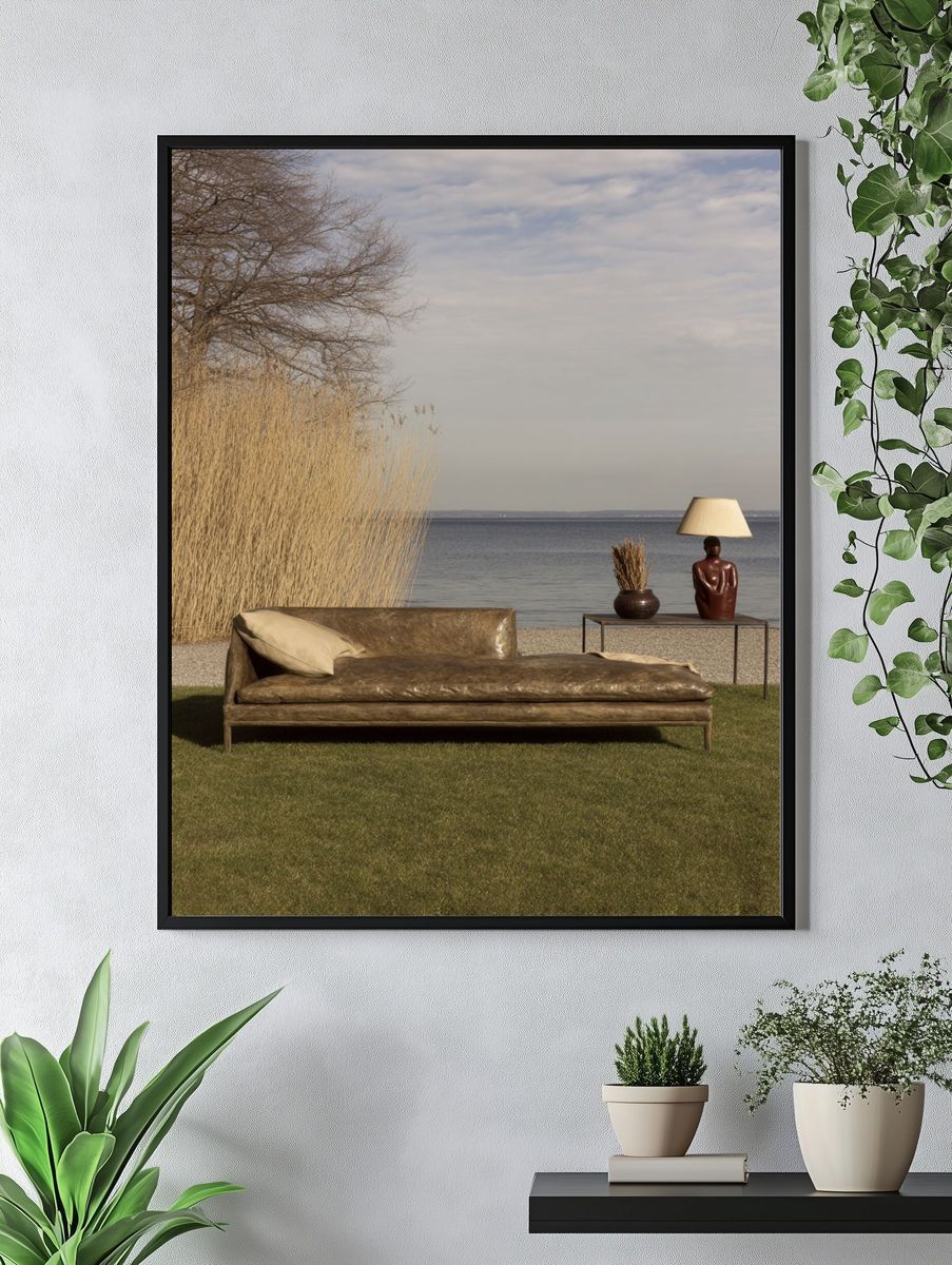 Lakeside Lounge Photography Print. — room view 4