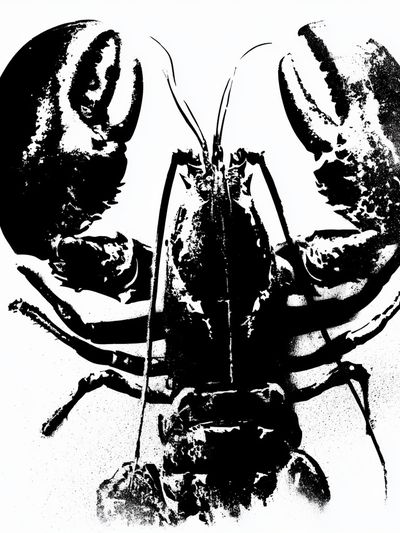 Lobster Ink Print Poster.