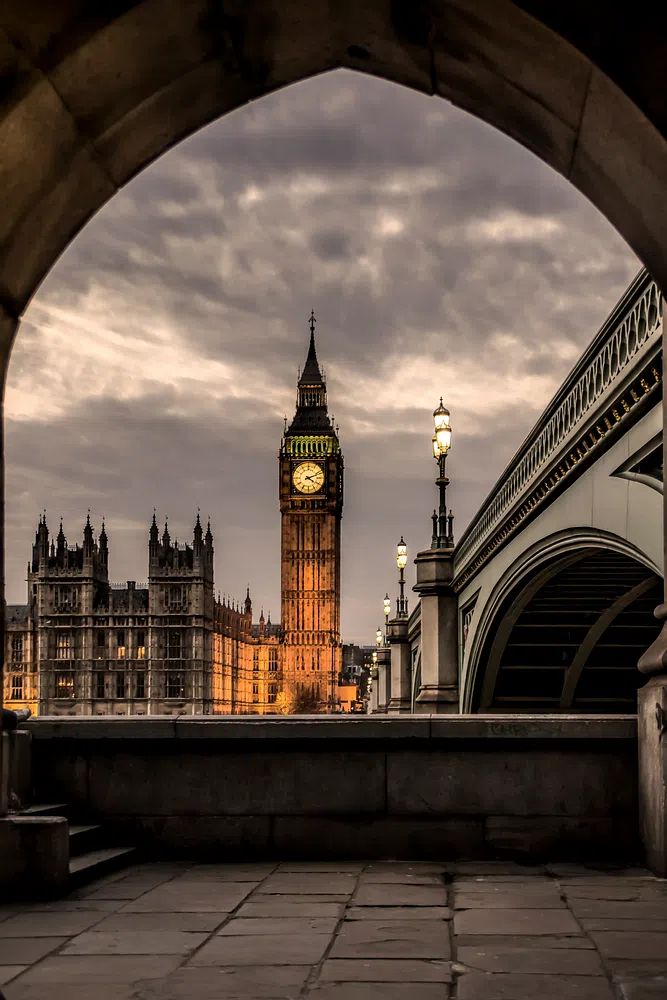 Big Ben — London Photography Poster. poster detail