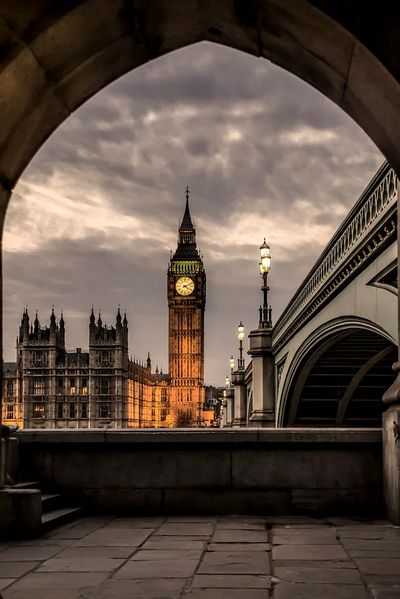Big Ben — London Photography Poster. poster print