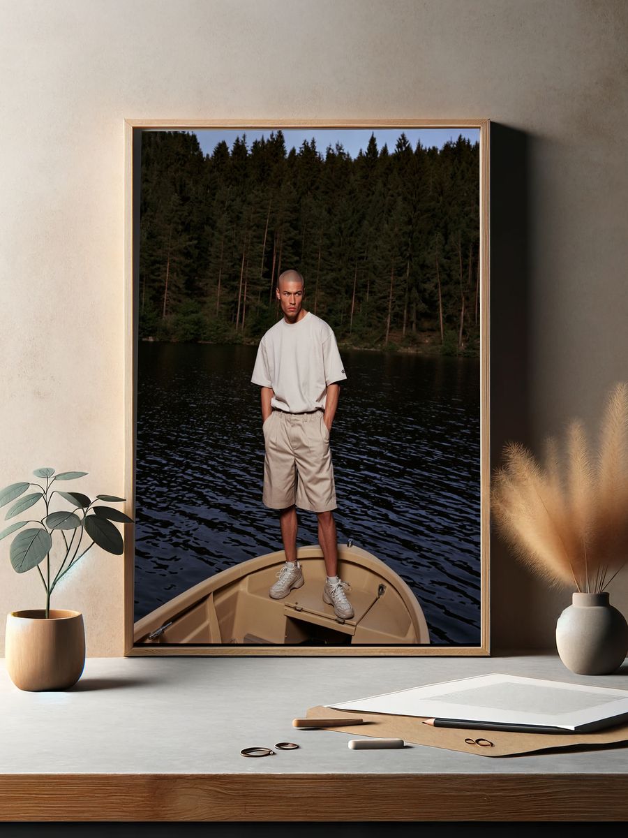 Lakeside Portrait Photography Poster. — room view 2
