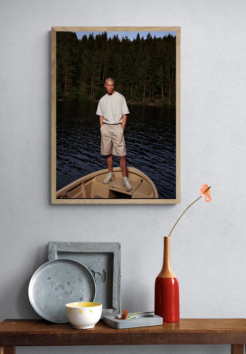 Lakeside Portrait Photography Poster. — room view 3