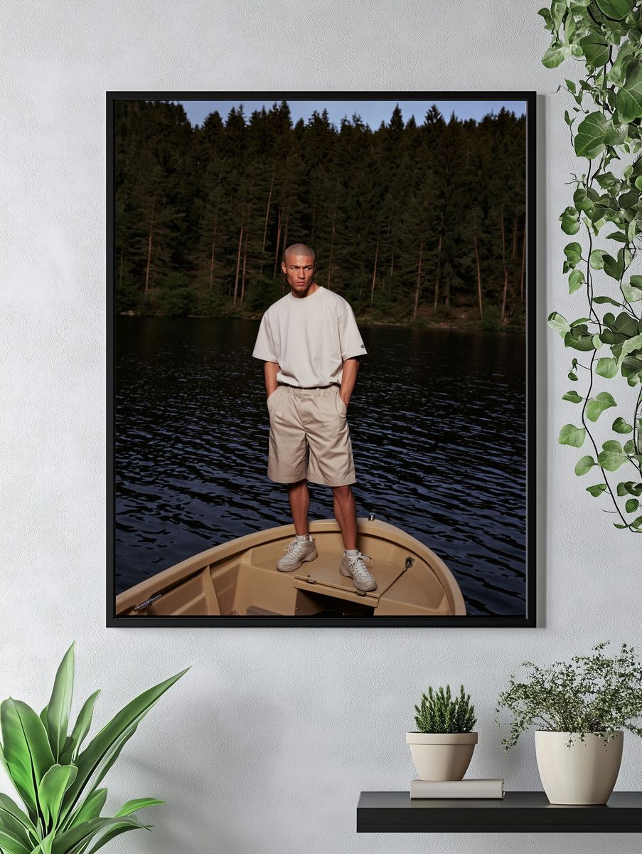 Lakeside Portrait Photography Poster. — room view 4