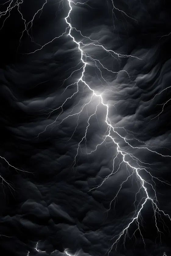 Lightning Strike — Photography Print. poster — photography art