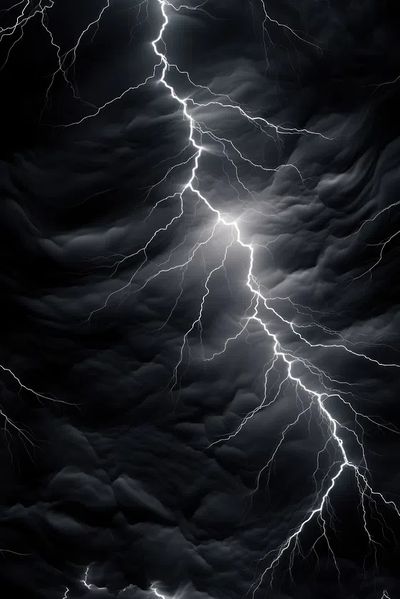 Lightning Strike — Photography Print. poster