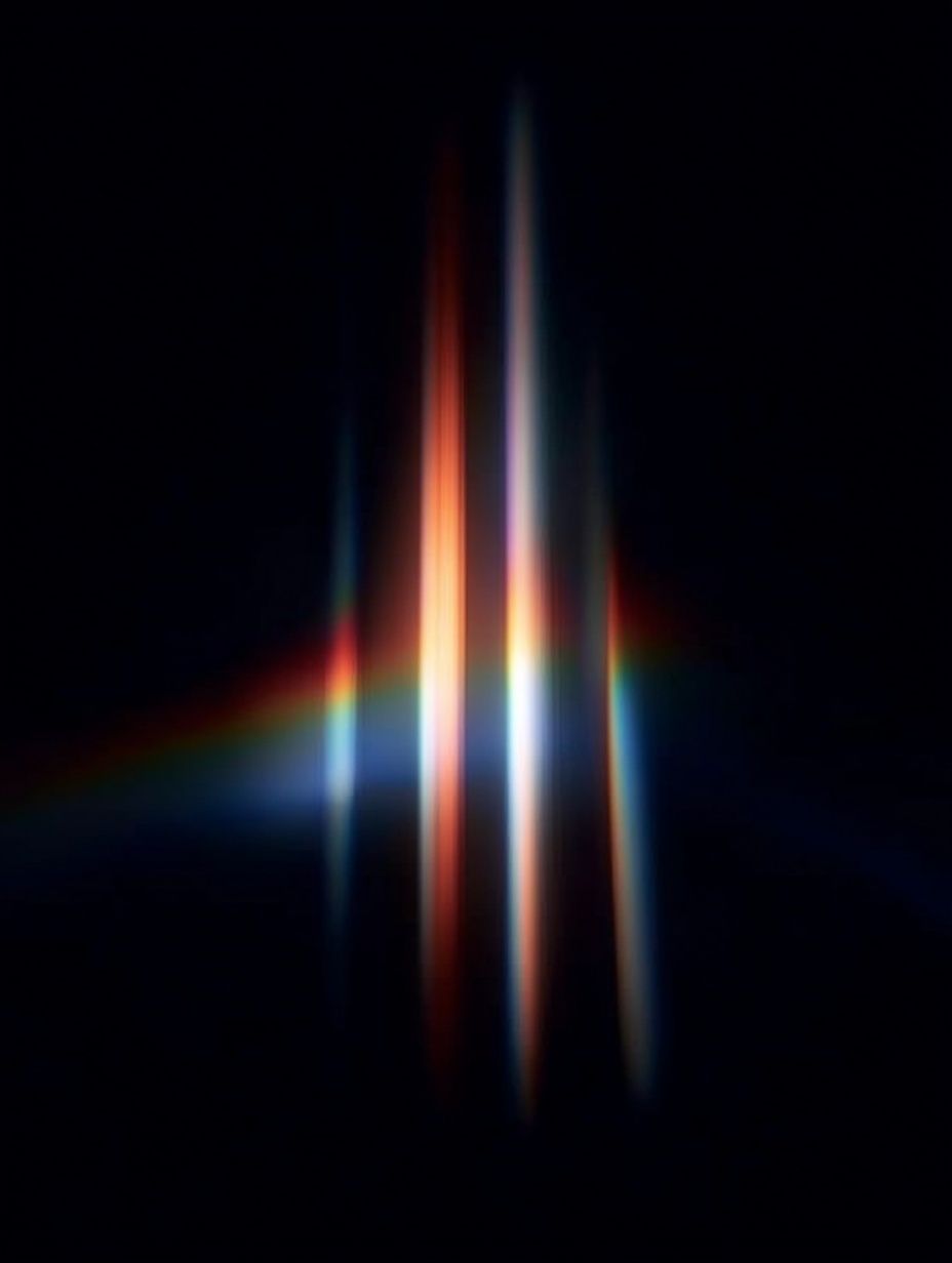 Light Spectrum Abstract Poster. poster — abstract art