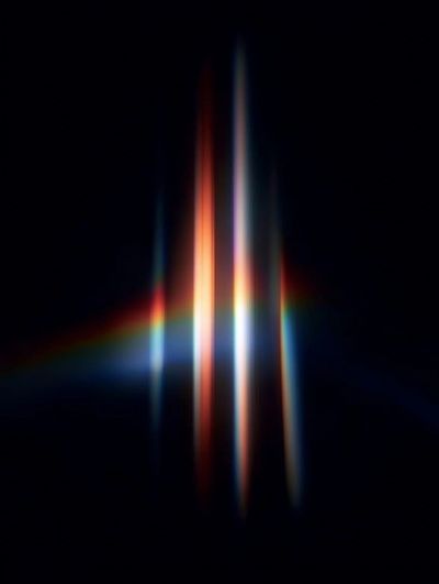 Light Spectrum Abstract Poster. poster
