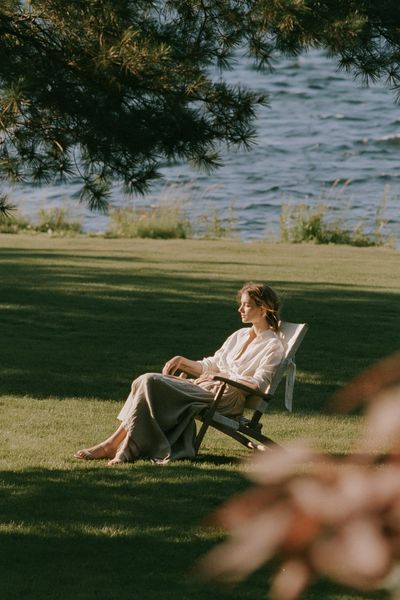 Lakeside Serenity Photography Poster.