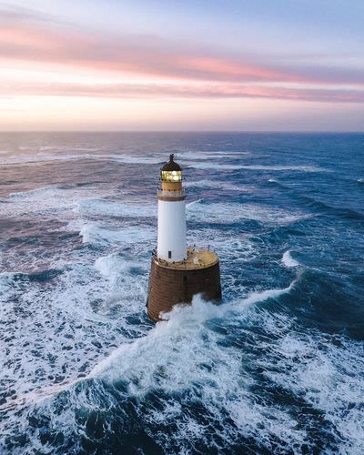 Lighthouse at Dawn Photography Poster. poster print