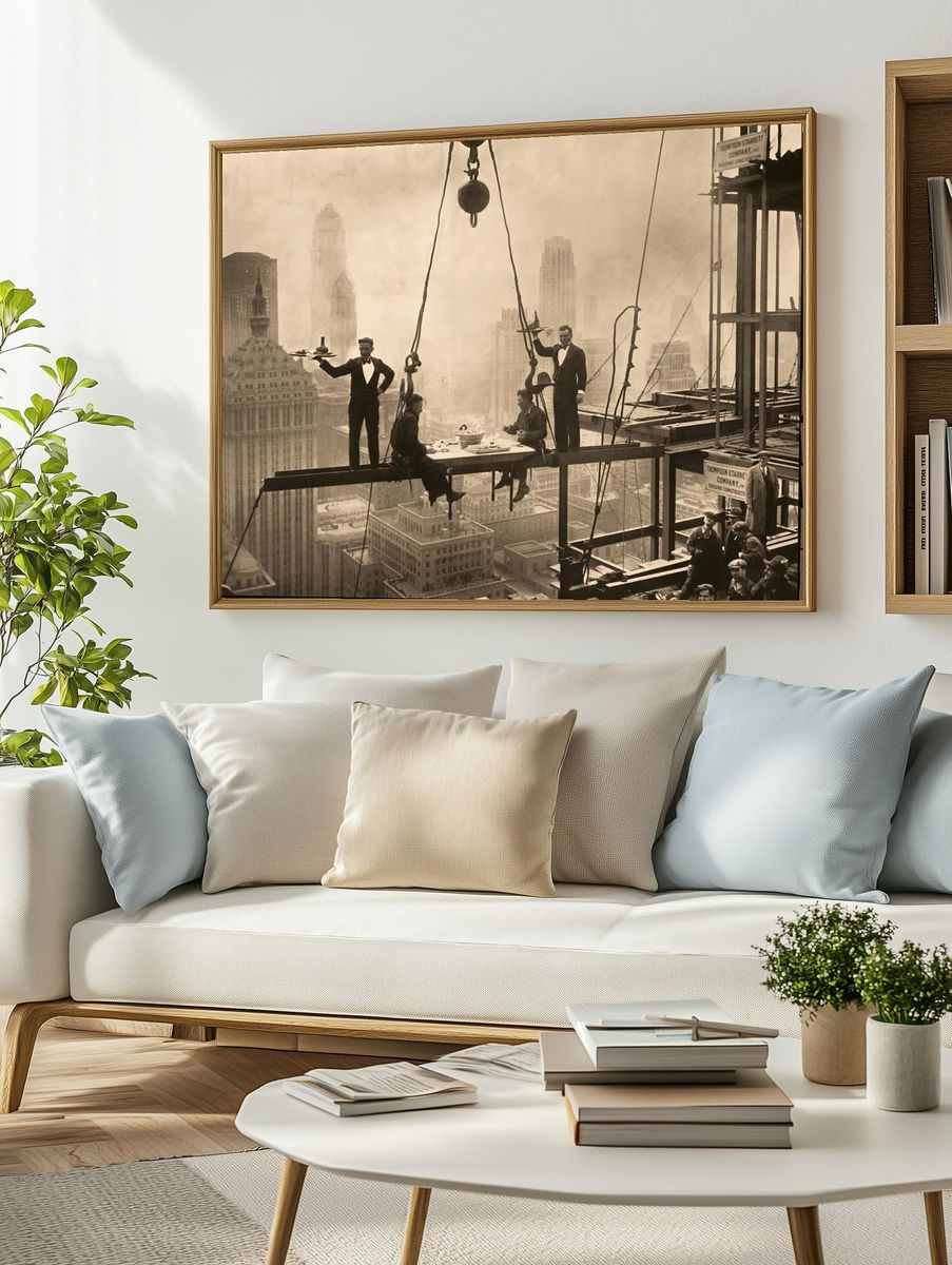 Waldorf Astoria construction, iconic photography. — room view 2