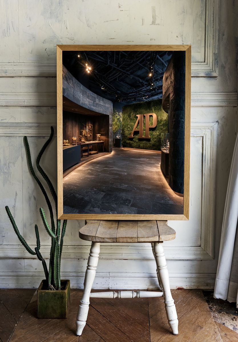 Luxury Interior Lobby Photography Poster. room preview
