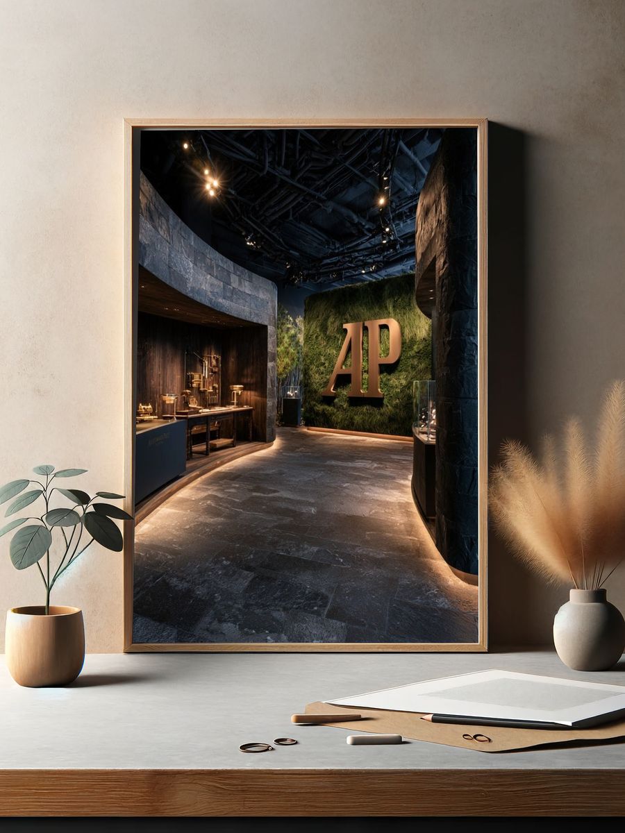 Luxury Interior Lobby Photography Poster. — room view 2