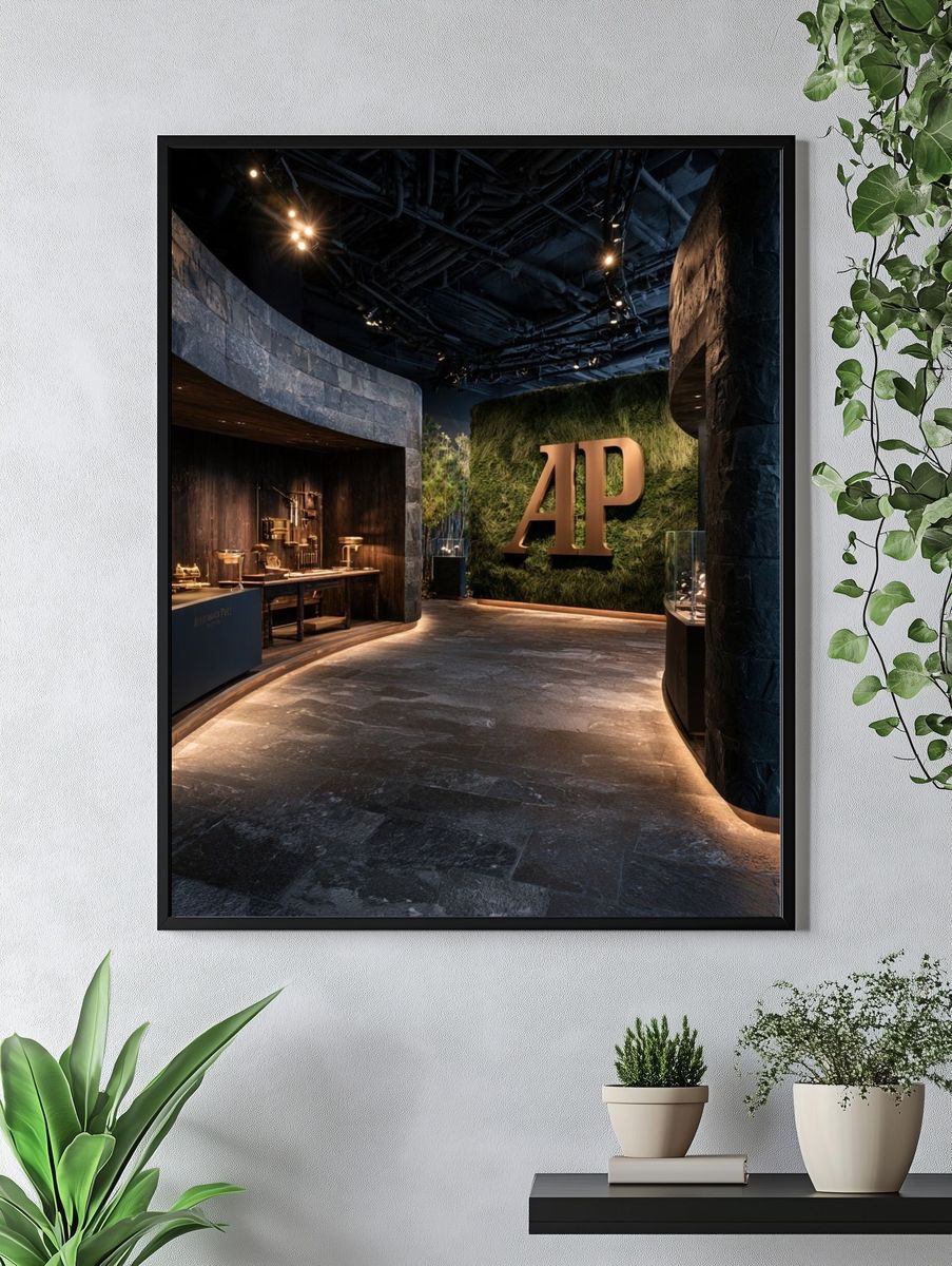 Luxury Interior Lobby Photography Poster. — room view 4