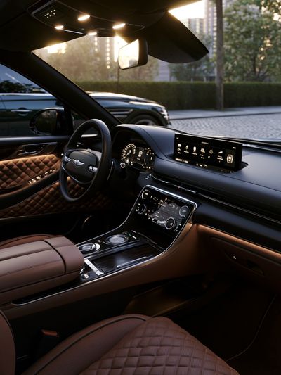 Luxury Car Interior Photography Poster. poster