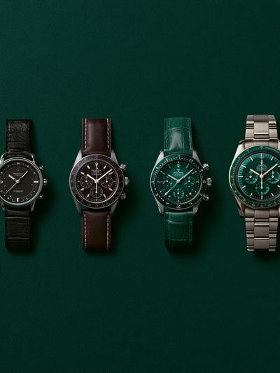 Luxury Watches Green Poster. poster
