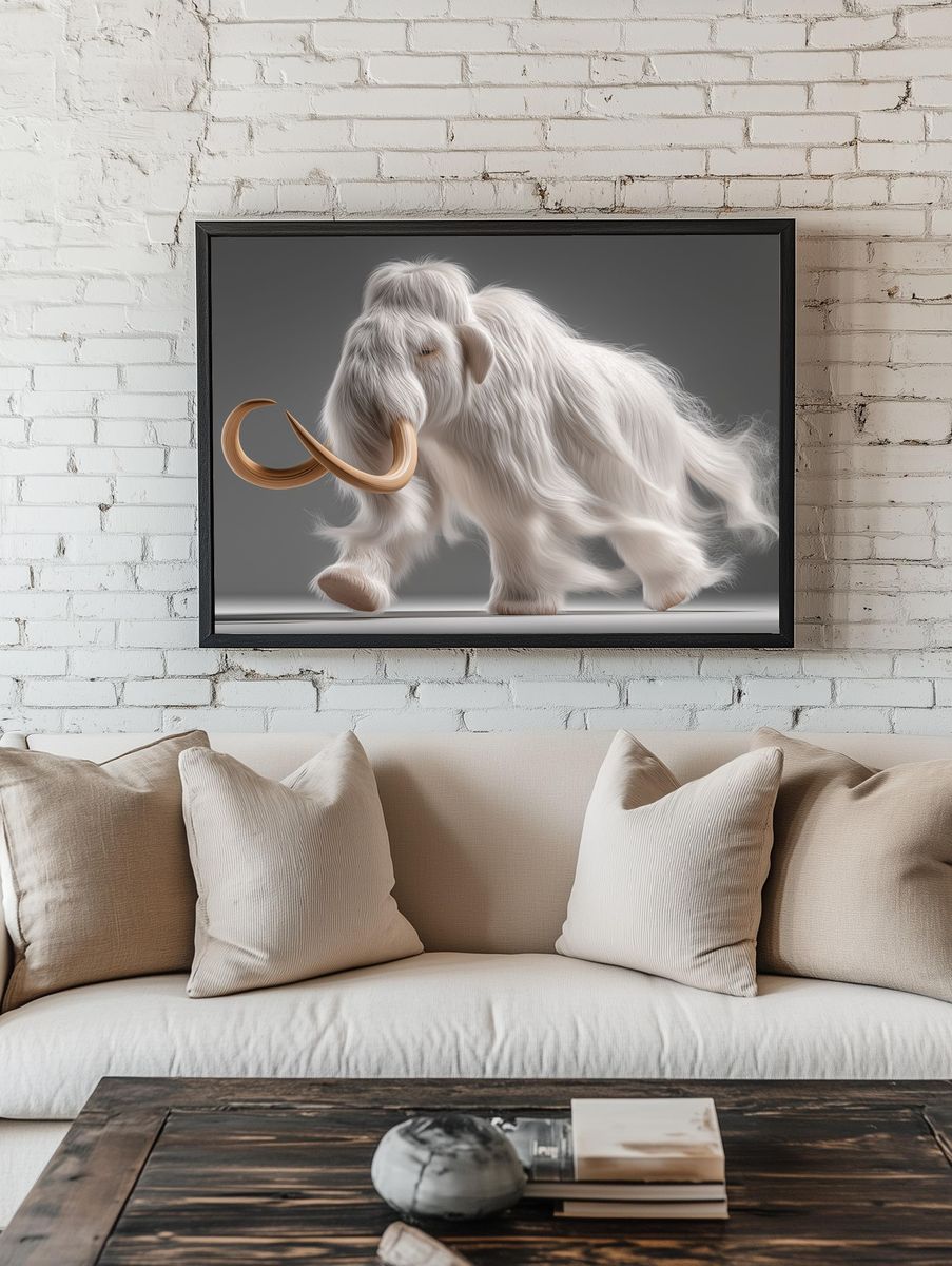 Mammoth Portrait Photography Poster. — room view 1