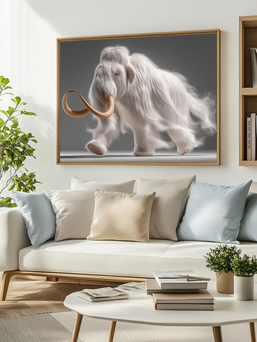 Mammoth Portrait Photography Poster. — room view 2