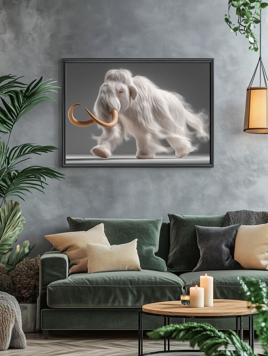 Mammoth Portrait Photography Poster. — room view 4