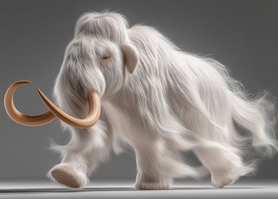 Mammoth Portrait Photography Poster.