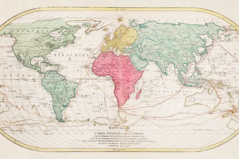 Mappe Monde ou Carte générale. poster detail