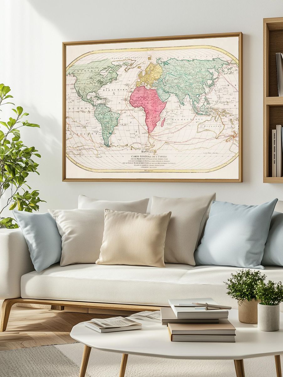 Mappe Monde ou Carte générale. — room view 2