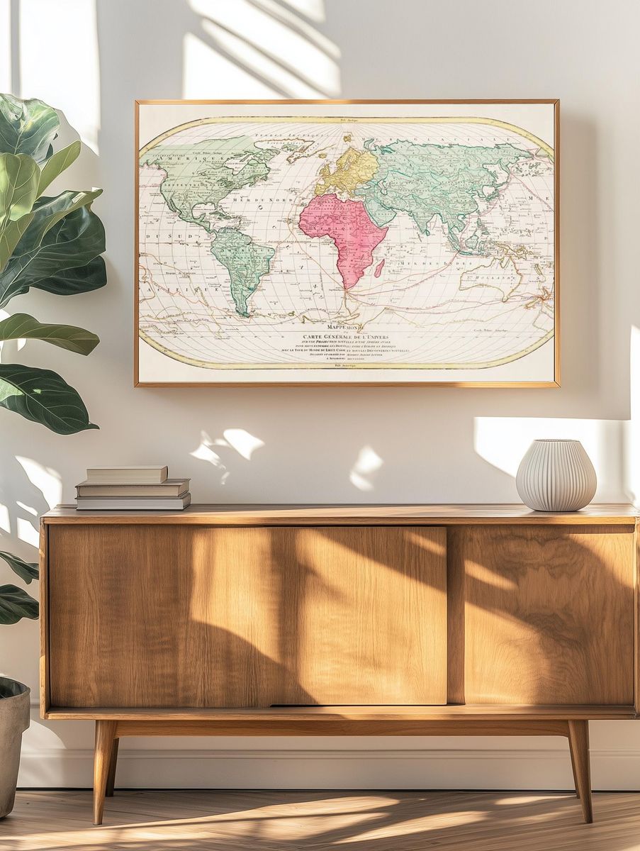 Mappe Monde ou Carte générale. — room view 3