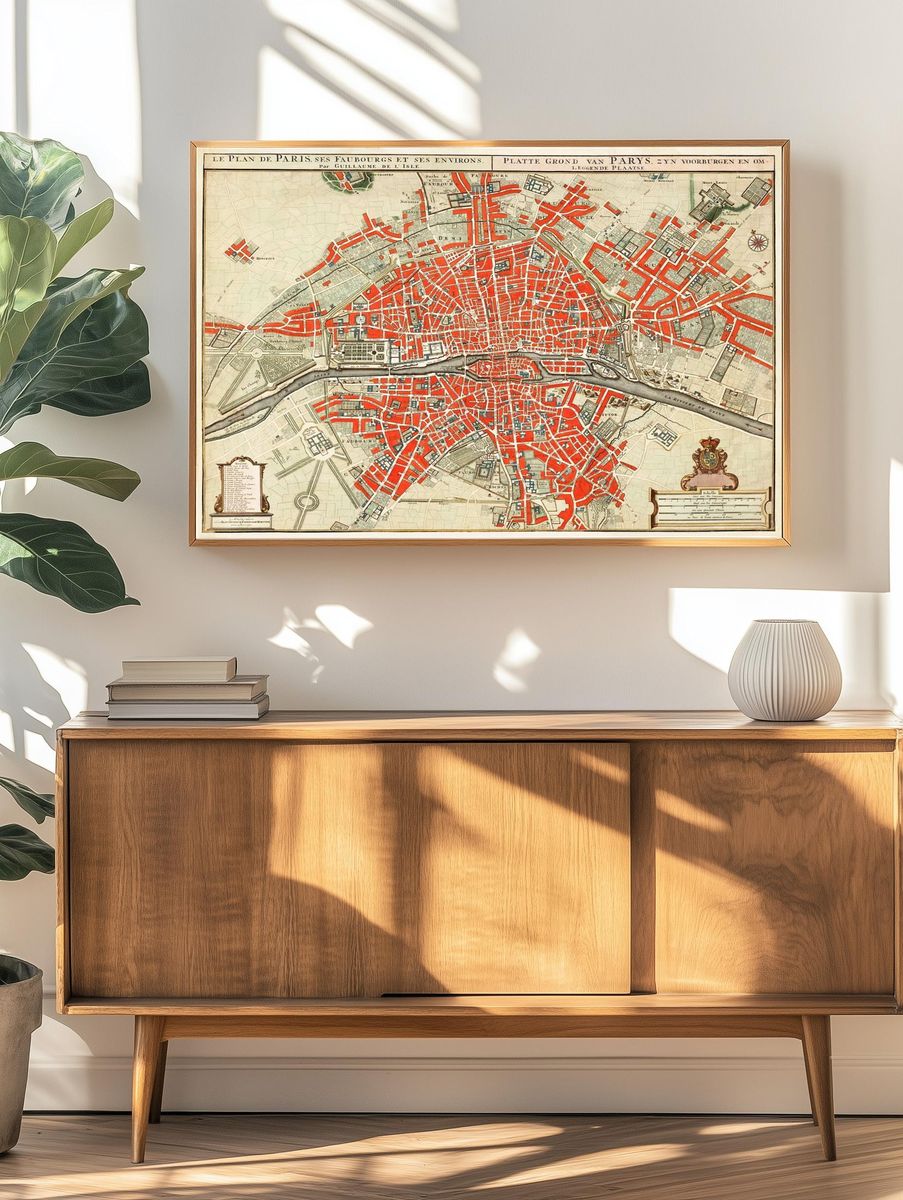 Plattegrond van Parijs (ca. 1721–1774). — room view 3