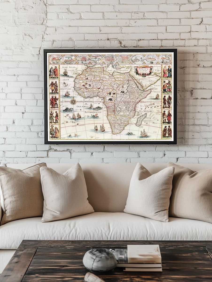 Africæ nova descriptio (1690) Willem. room preview