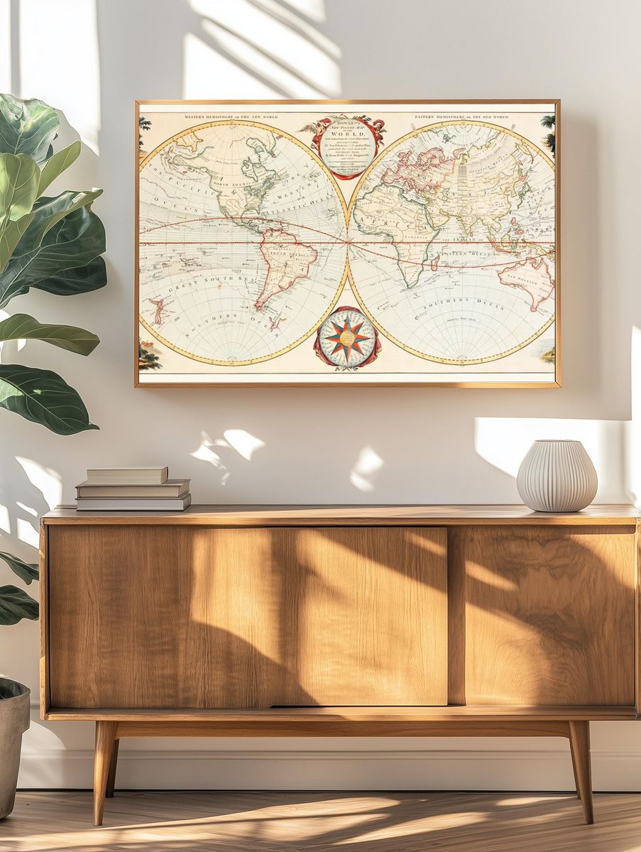 Bowles's new pocket map world. — room view 3
