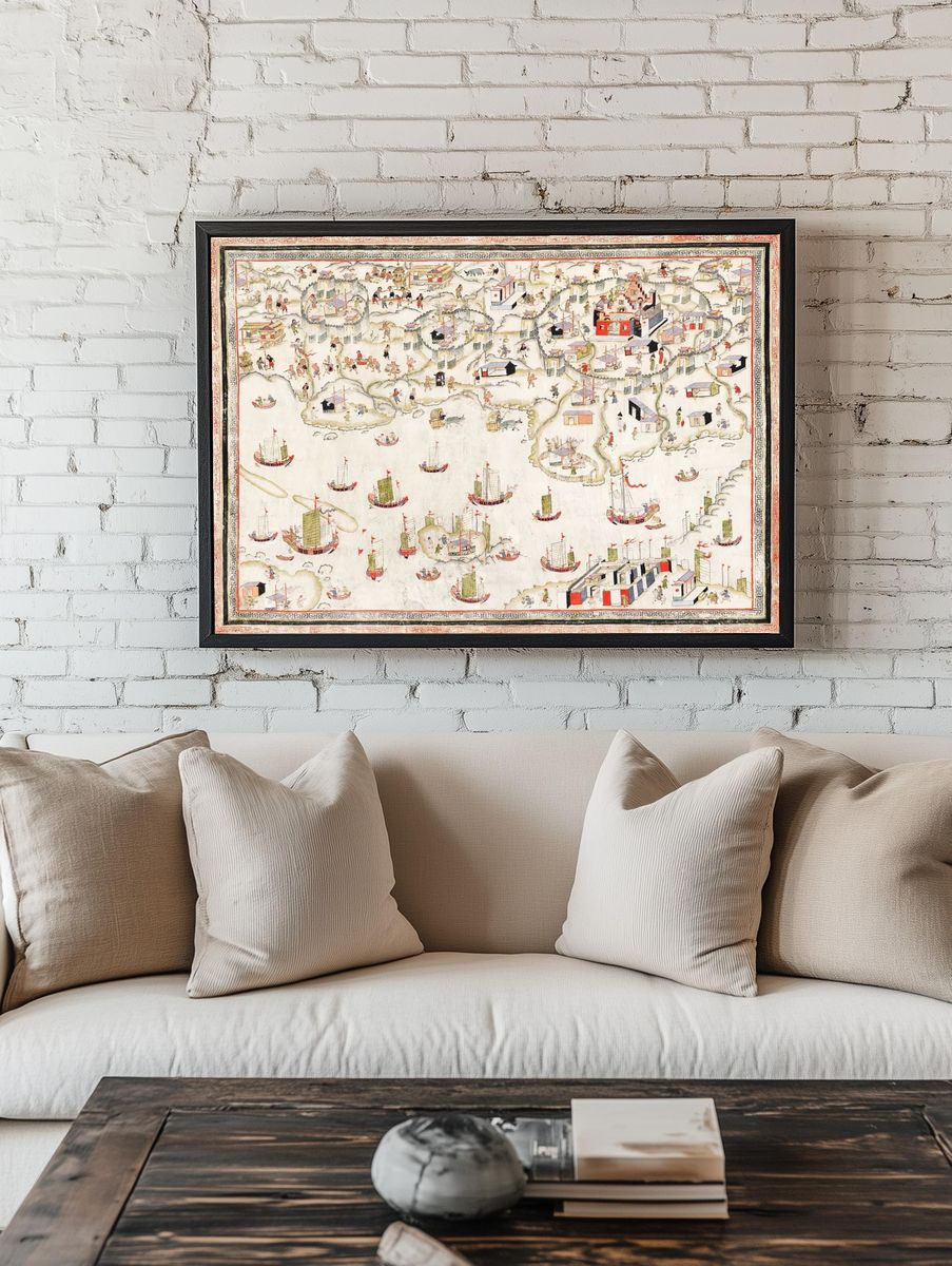 清 佚名 台南地區荷蘭城堡 Forts Zeelandia. room preview