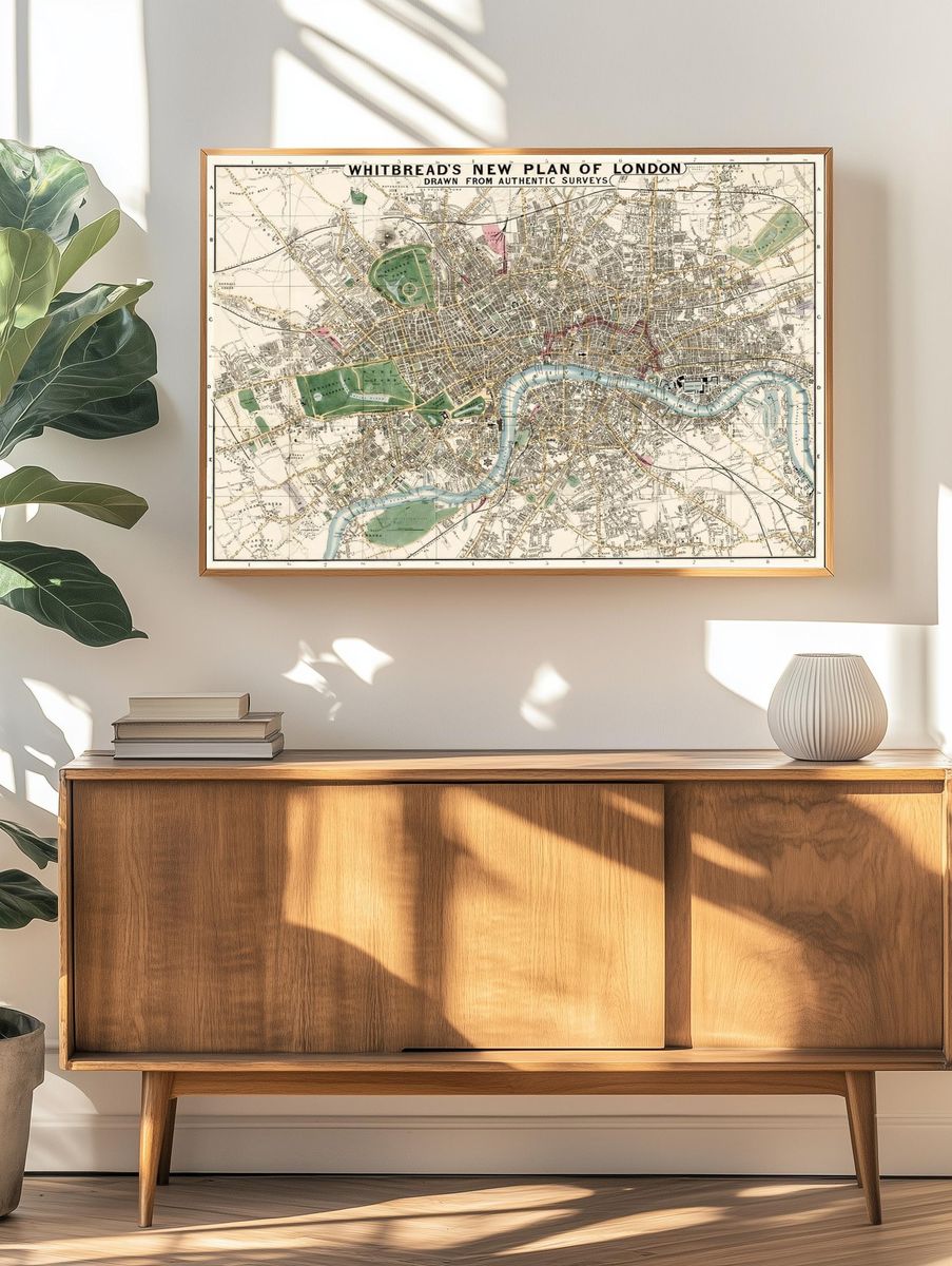 Whitbread's new plan London: drawn. — room view 3