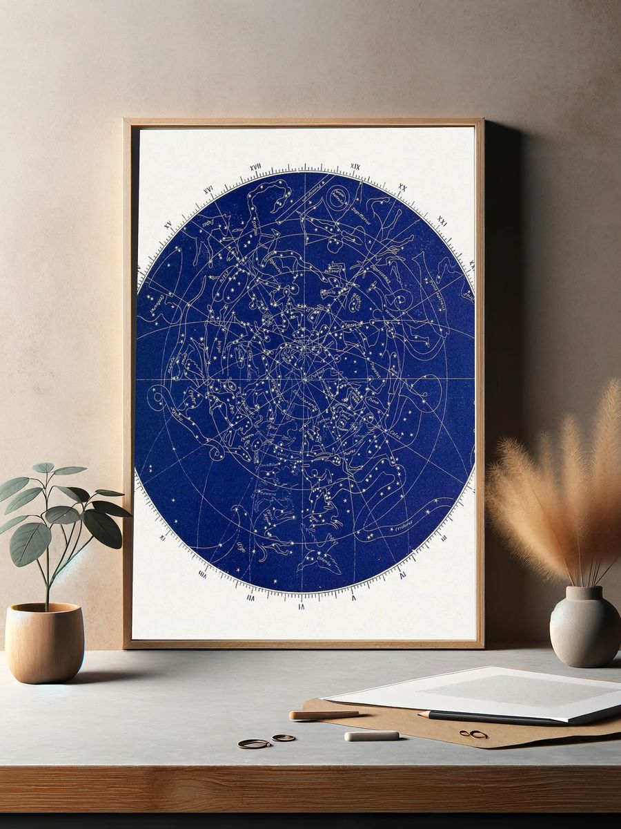 Astronomy without telescope (1869) illustrated. — room view 2