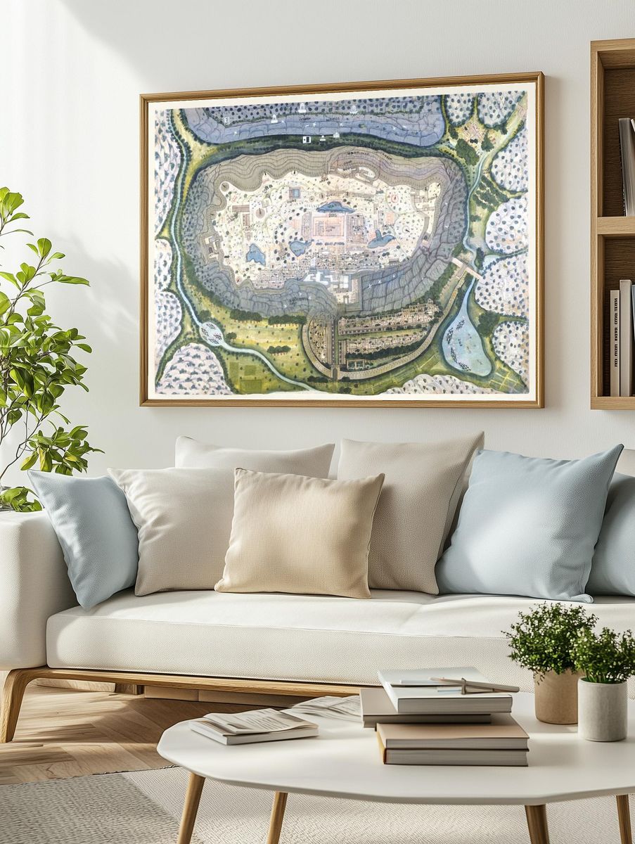 Fortified City Ranthambhor (ca. 1810–1818). — room view 2