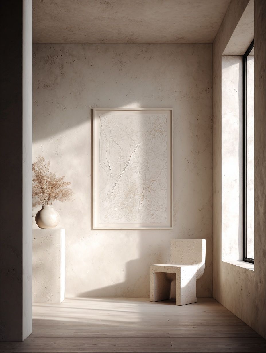 Minimalist Abstract Wall Art Poster. poster detail