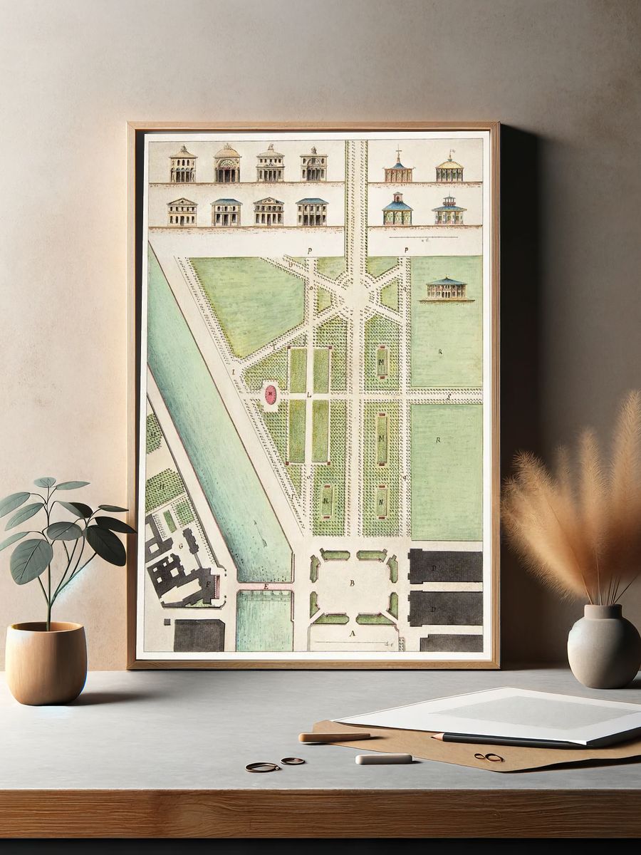 Jardin Public, Champs Elysées Charles. — room view 2