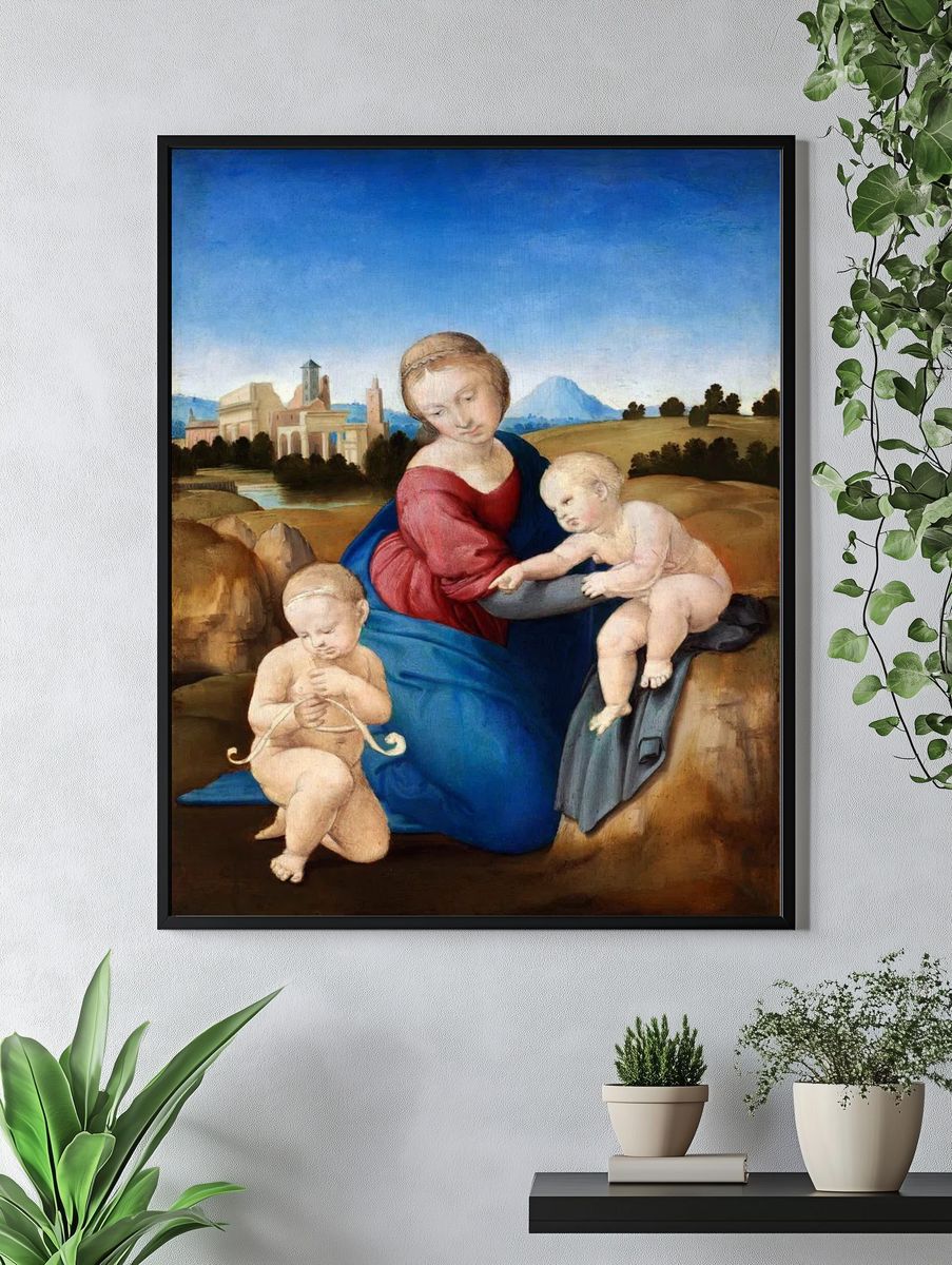 Madonna and Child — Fine Art Print. — room view 4