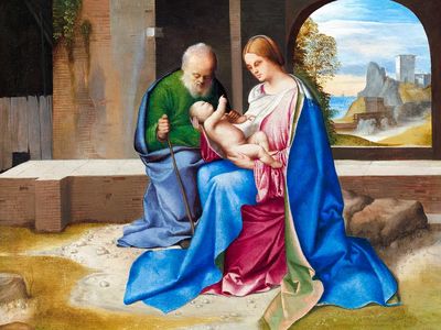 Madonna and Child — Renaissance Print. poster