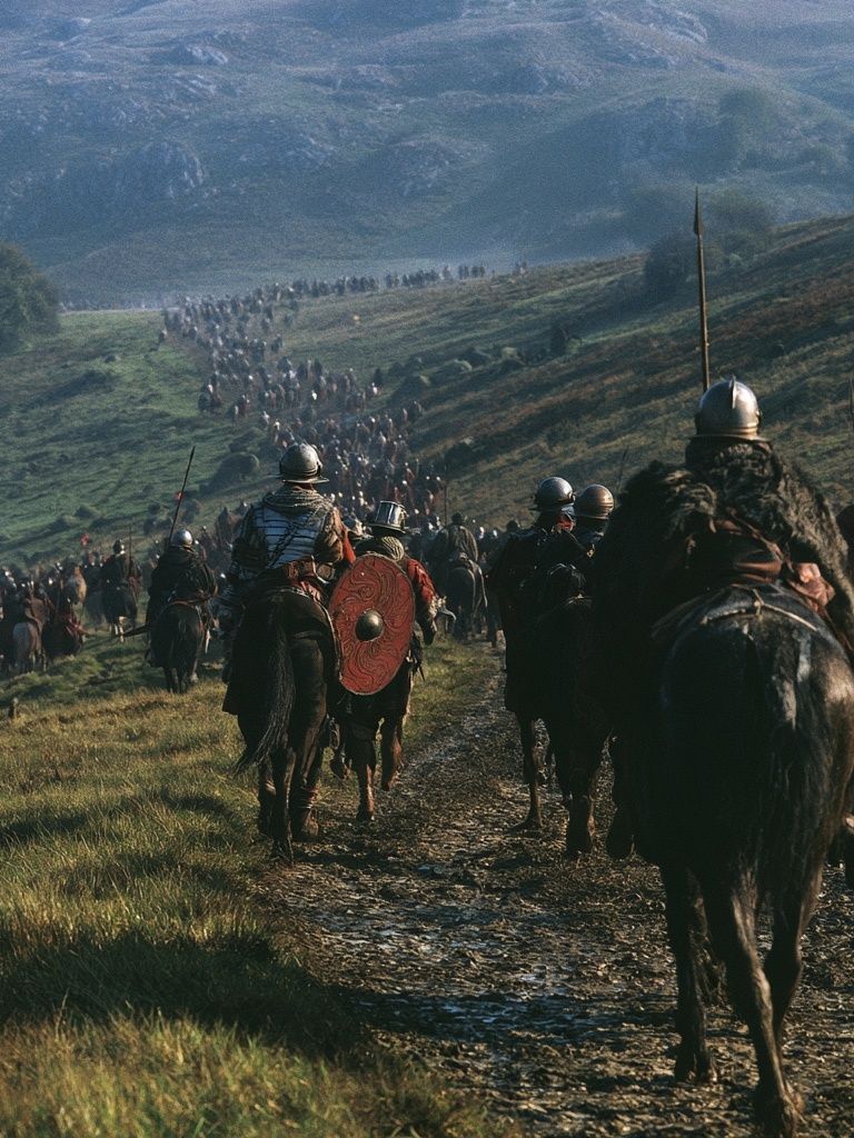 Medieval Cavalry March Poster. poster detail