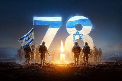 October 7 Memorial Tribute Poster. poster print