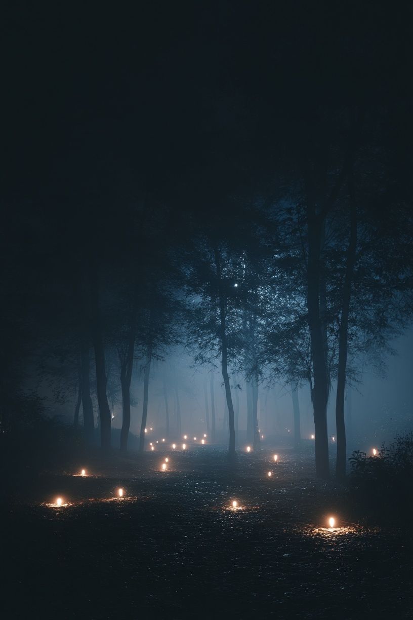Misty Forest Path — Photography Print. poster — photography art