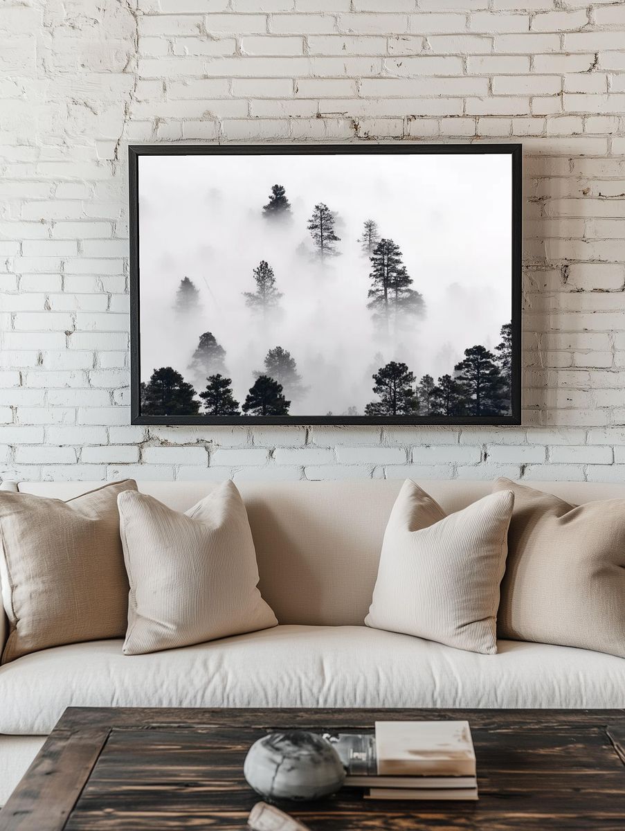 HD wallpaper winter landscape, nature. — room view 1