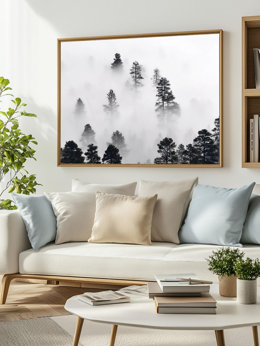 HD wallpaper winter landscape, nature. — room view 2