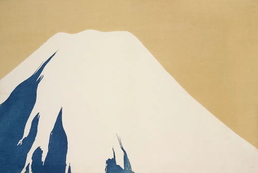 Mount Fuji Momoyogusa–Flowers Hundred Generations. poster detail
