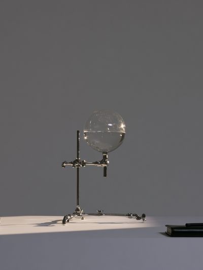 Minimal Glass Still Life Print. poster
