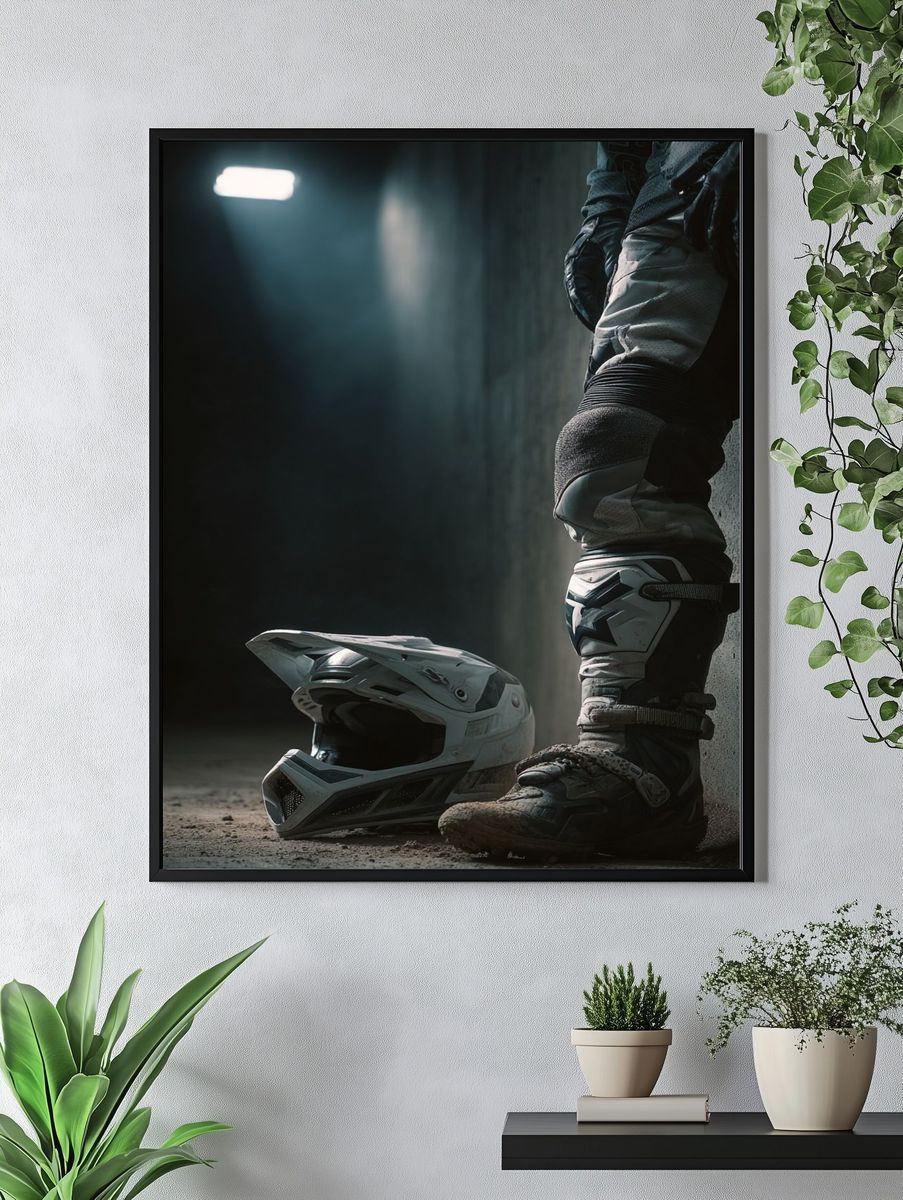 Motocross Gear — Photography Print. — room view 4