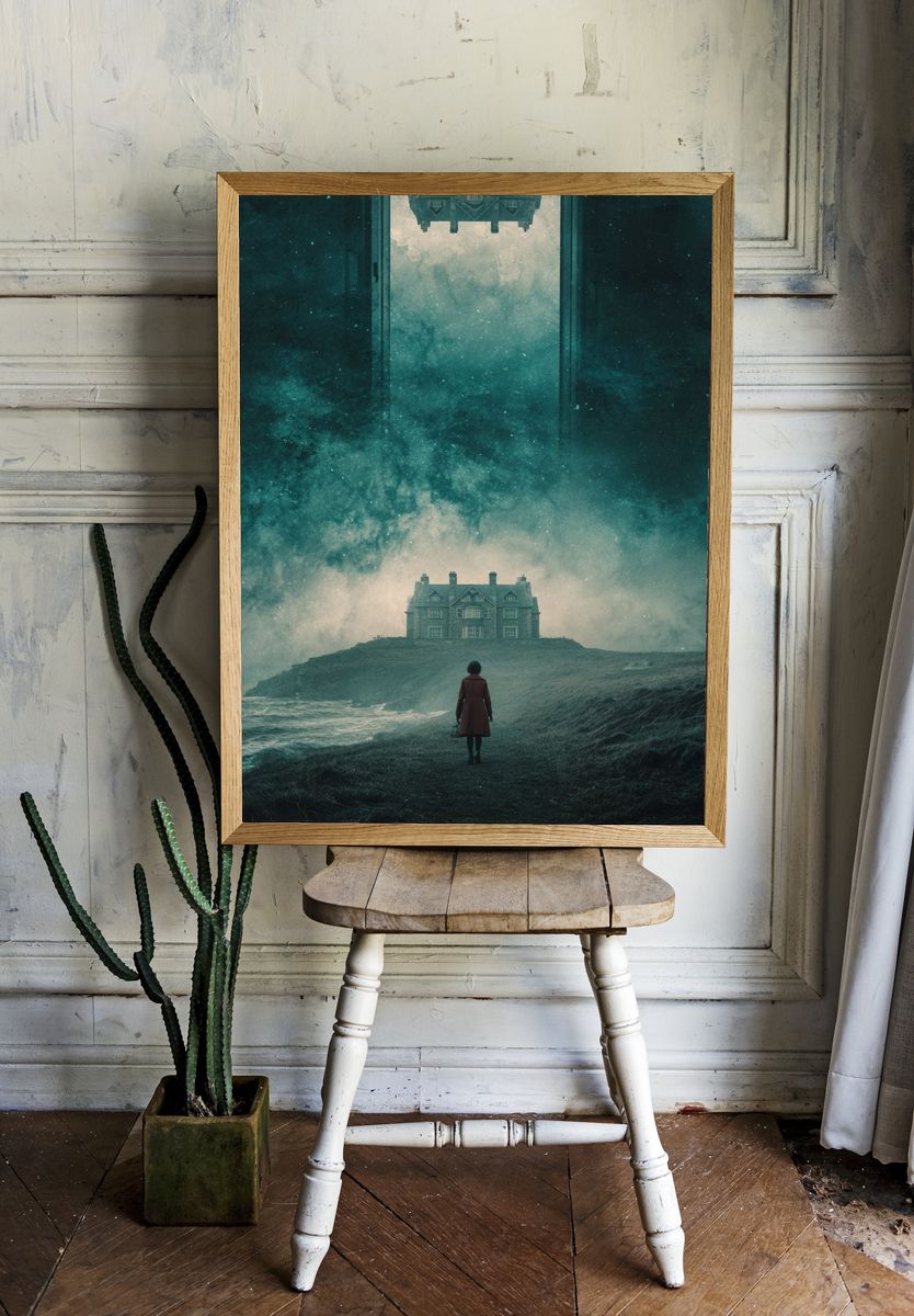 Mysterious House — Surrealism Print. — room view 1