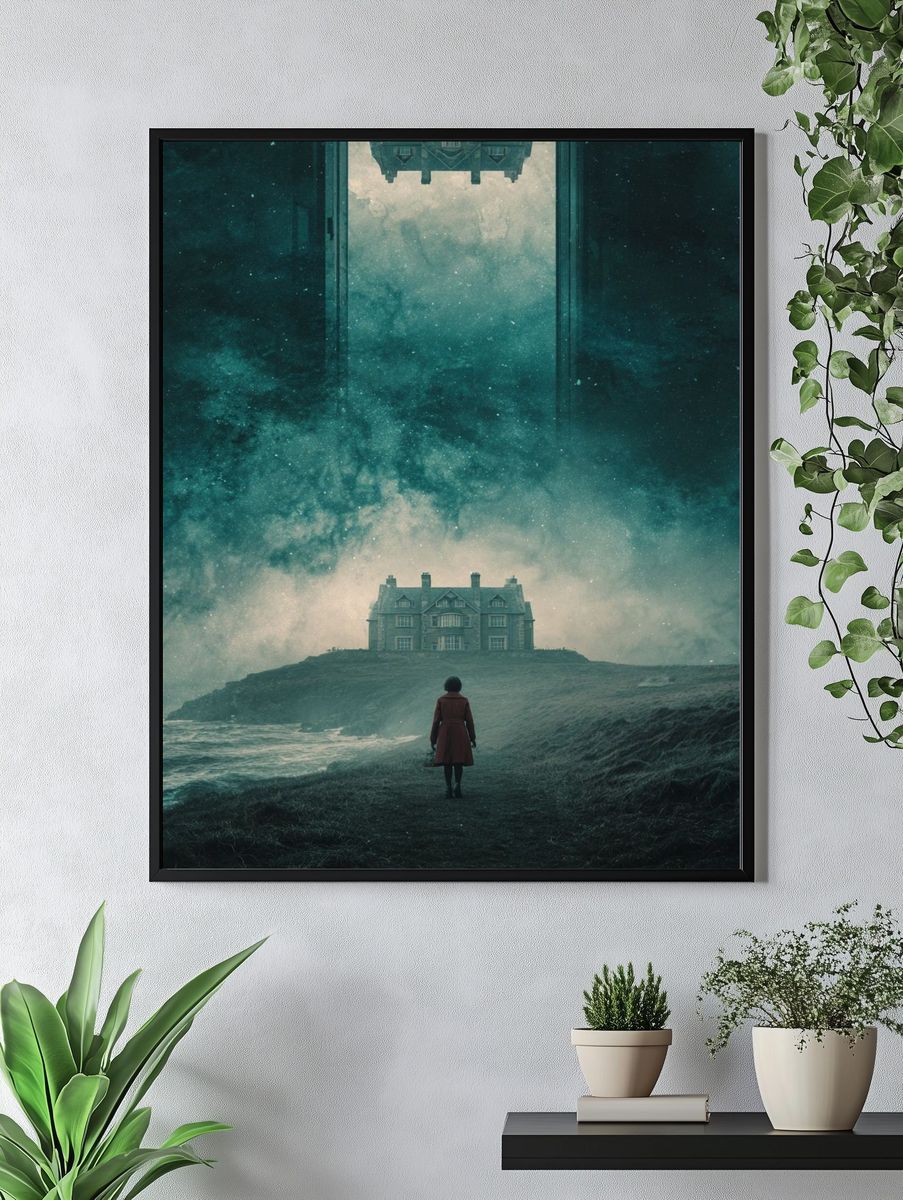 Mysterious House — Surrealism Print. — room view 4