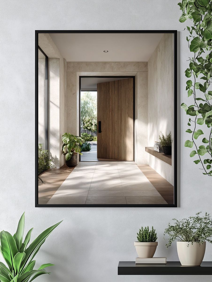 Modern Entrance Hallway — Minimalist Print. — room view 4